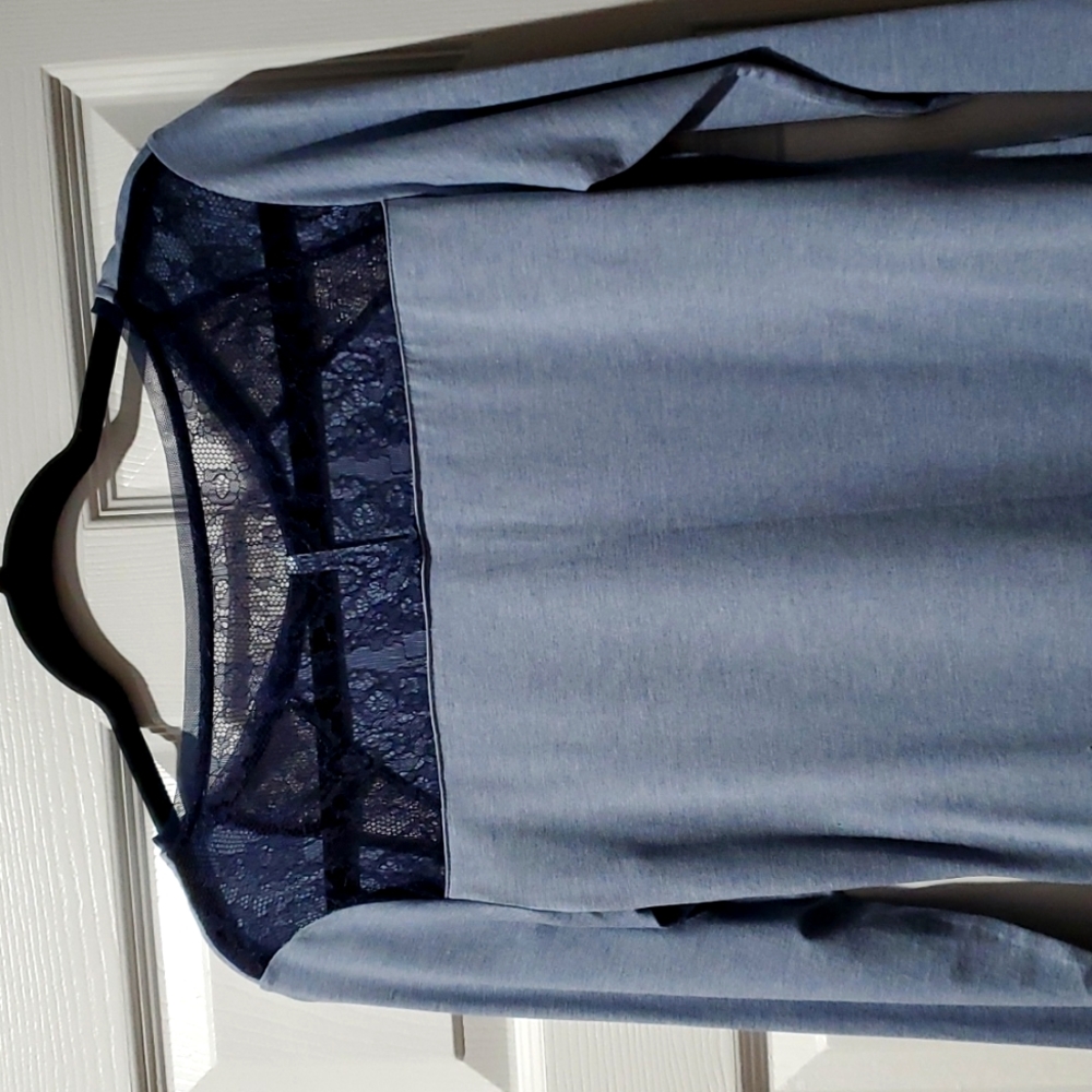Karen millen, Blue top. UK 12, US 8 or S